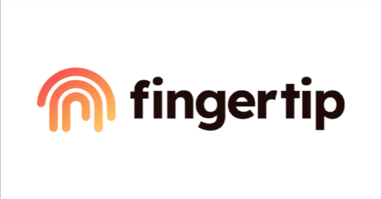 Social share before: generic Fingertip logo